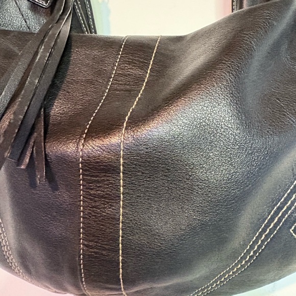 Coach Black Leather soho Hobo shoulder  Bag - Picture 4 of 10